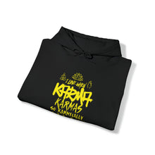 Load image into Gallery viewer, LMTE "I love when Karma..." Hooded Sweatshirt