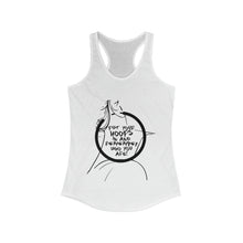 Load image into Gallery viewer, "Put Your Hoops In" Women's Ideal Racerback Tank