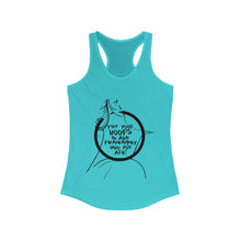 Load image into Gallery viewer, "Put Your Hoops In" Women's Ideal Racerback Tank