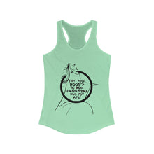 Load image into Gallery viewer, "Put Your Hoops In" Women's Ideal Racerback Tank
