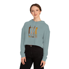 Load image into Gallery viewer, LMTE ASL Women’s Cropped Hooded Sweatshirt
