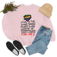 Load image into Gallery viewer, LMTE "Love will Save" Crewneck Sweatshirt