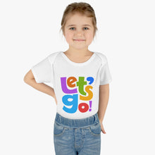 Load image into Gallery viewer, LMTE "Let's Go' Infant Baby Rib Bodysuit