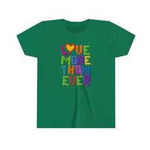 Load image into Gallery viewer, LMTE &quot;Blocks of Love&quot; Youth Tee
