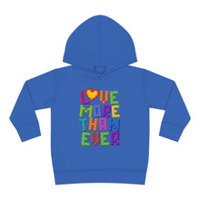 Load image into Gallery viewer, LMTE "Blocks of Love" Toddler Hoodie