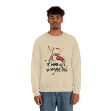 Load image into Gallery viewer, LMTE "All so simple" Crewneck Sweatshirt