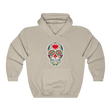 Load image into Gallery viewer, LMTE "Candy Skull" Unisex Hooded Sweatshirt