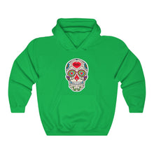 Load image into Gallery viewer, LMTE "Candy Skull" Unisex Hooded Sweatshirt