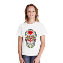 Load image into Gallery viewer, LMTE "Candy Skull" Youth Midweight Tee