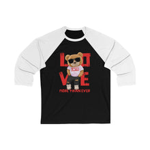 Load image into Gallery viewer, LMTE "Cool Teddy" Unisex 3\4 Sleeve Baseball Tee