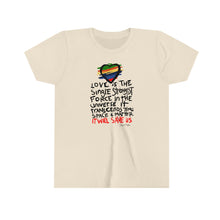 Load image into Gallery viewer, LMTE "Love Will Save" Youth Short Sleeve Tee