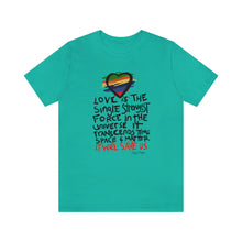 Load image into Gallery viewer, LMTE "Love will Save" Unisex Tee