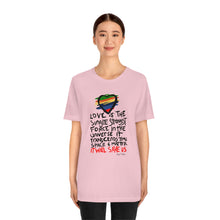 Load image into Gallery viewer, LMTE "Love will Save" Unisex Tee