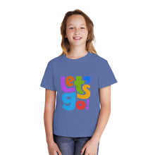 Load image into Gallery viewer, LMTE "Let's Go" Youth Midweight Tee