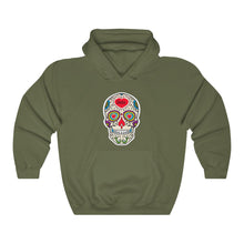 Load image into Gallery viewer, LMTE "Candy Skull" Unisex Hooded Sweatshirt
