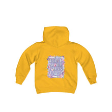 Load image into Gallery viewer, LMTE Youth Powered By Love Hoodie