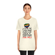 Load image into Gallery viewer, LMTE "Love will Save" Unisex Tee