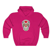 Load image into Gallery viewer, LMTE "Candy Skull" Unisex Hooded Sweatshirt