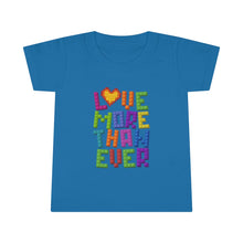 Load image into Gallery viewer, LMTE "Blocks of Love" Toddler T-shirt