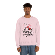 Load image into Gallery viewer, LMTE "All so simple" Crewneck Sweatshirt