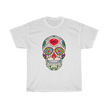 Load image into Gallery viewer, LMTE "Candy Skull" Unisex Heavy Cotton Tee