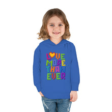Load image into Gallery viewer, LMTE "Blocks of Love" Toddler Hoodie