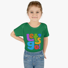 Load image into Gallery viewer, LMTE "Let's Go' Infant Baby Rib Bodysuit