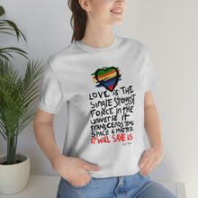 Load image into Gallery viewer, LMTE "Love will Save" Unisex Tee