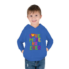 Load image into Gallery viewer, LMTE "Blocks of Love" Toddler Hoodie