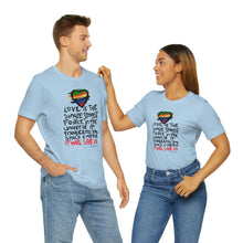 Load image into Gallery viewer, LMTE "Love will Save" Unisex Tee
