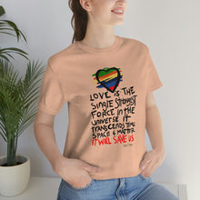 Load image into Gallery viewer, LMTE "Love will Save" Unisex Tee