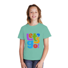 Load image into Gallery viewer, LMTE "Let's Go" Youth Midweight Tee