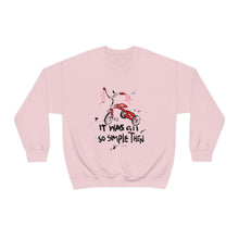 Load image into Gallery viewer, LMTE "All so simple" Crewneck Sweatshirt