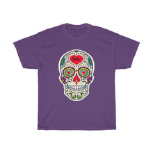 Load image into Gallery viewer, LMTE "Candy Skull" Unisex Heavy Cotton Tee