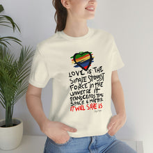 Load image into Gallery viewer, LMTE "Love will Save" Unisex Tee