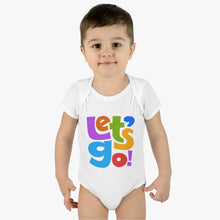 Load image into Gallery viewer, LMTE "Let's Go' Infant Baby Rib Bodysuit