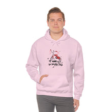 Load image into Gallery viewer, LMTE "All so simple" Unisex Hoodie