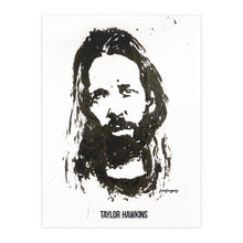 Load image into Gallery viewer, Taylor Hawkins Finger Painting Print