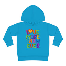 Load image into Gallery viewer, LMTE "Blocks of Love" Toddler Hoodie