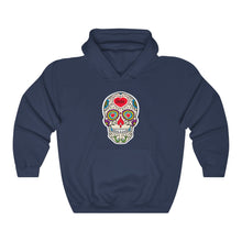 Load image into Gallery viewer, LMTE "Candy Skull" Unisex Hooded Sweatshirt