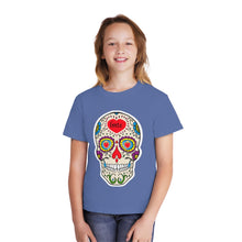 Load image into Gallery viewer, LMTE "Candy Skull" Youth Midweight Tee