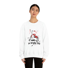 Load image into Gallery viewer, LMTE "All so simple" Crewneck Sweatshirt