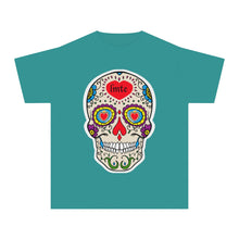 Load image into Gallery viewer, LMTE "Candy Skull" Youth Midweight Tee