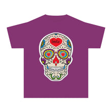 Load image into Gallery viewer, LMTE "Candy Skull" Youth Midweight Tee