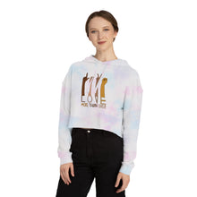 Load image into Gallery viewer, LMTE ASL Women’s Cropped Hooded Sweatshirt