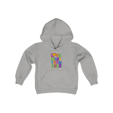 Load image into Gallery viewer, LMTE "Blocks of Love" Youth Hoodie