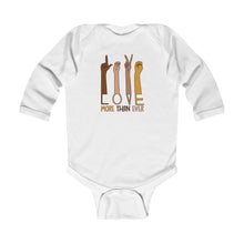 Load image into Gallery viewer, LMTE ASL Infant Long Sleeve Bodysuit