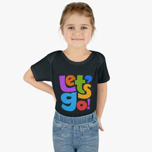 Load image into Gallery viewer, LMTE "Let's Go' Infant Baby Rib Bodysuit