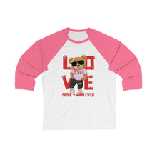Load image into Gallery viewer, LMTE "Cool Teddy" Unisex 3\4 Sleeve Baseball Tee