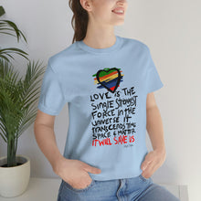 Load image into Gallery viewer, LMTE "Love will Save" Unisex Tee